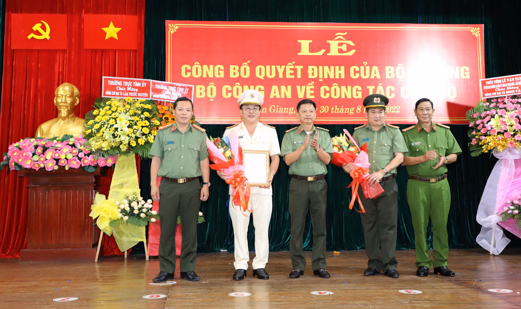 Đại tá Lâm Phước Nguyên giữ chức Giám đốc Công an tỉnh An Giang -1