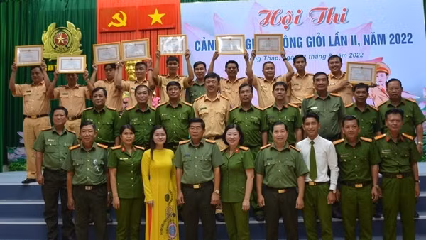 Công an Đồng Tháp tổ chức hội thi Cảnh sát giao thông giỏi
