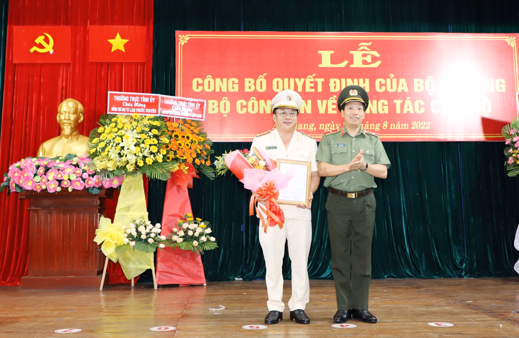 Đại tá Lâm Phước Nguyên giữ chức Giám đốc Công an tỉnh An Giang -0