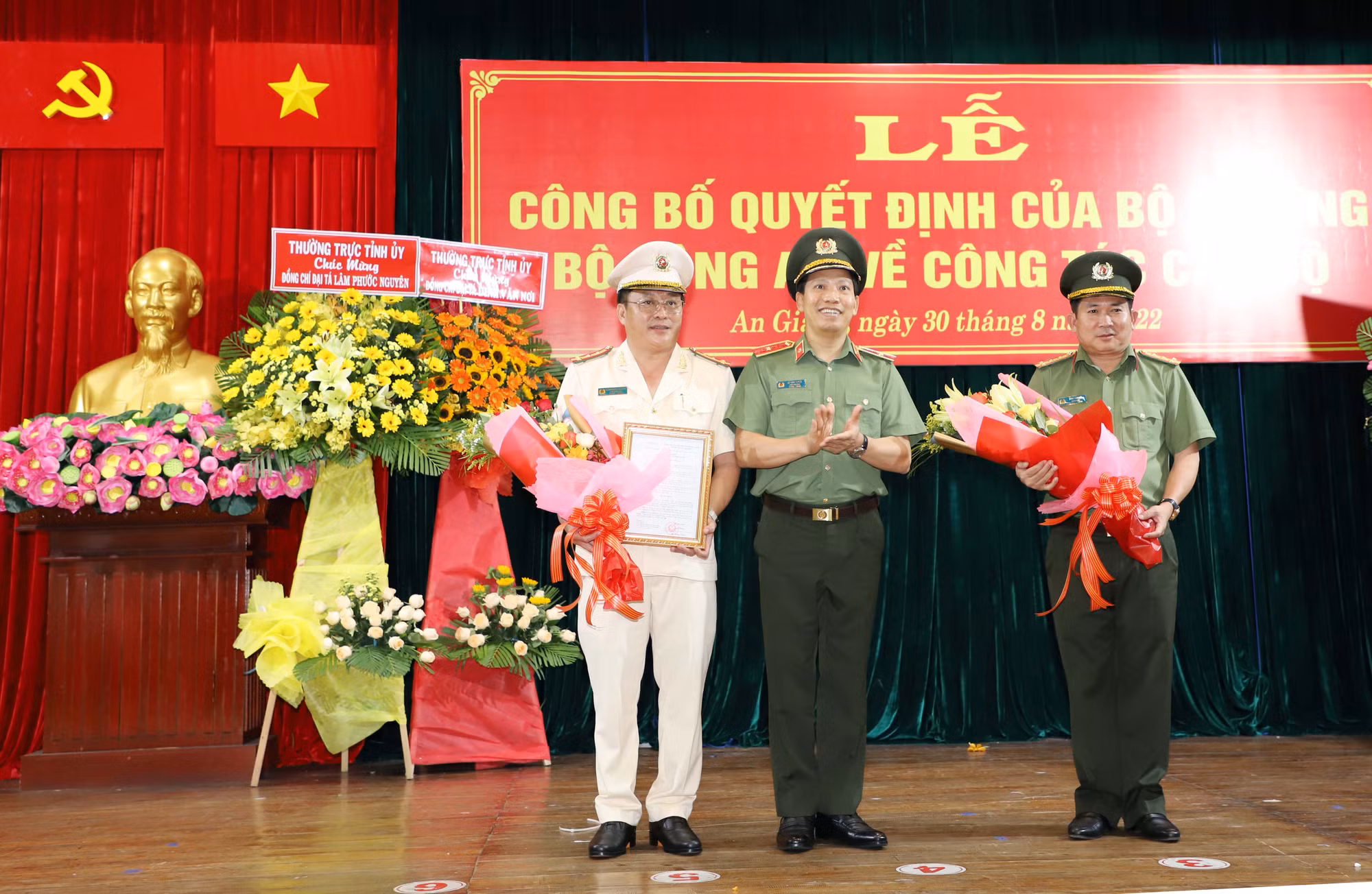 Đại tá Lâm Phước Nguyên giữ chức Giám đốc Công an tỉnh An Giang -1