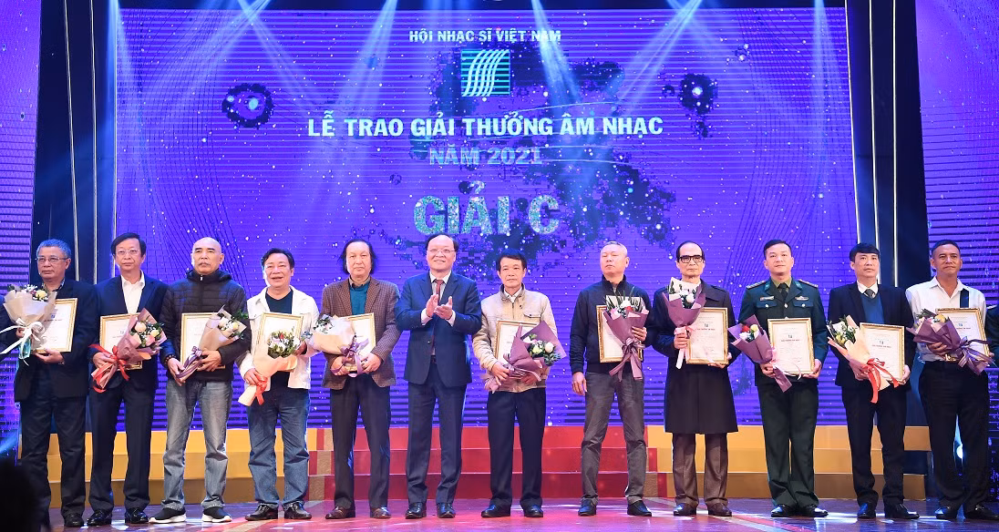 74 tác phẩm đạt Giải thưởng Âm nhạc năm 2021 -0