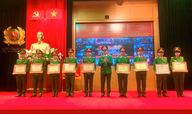 Triển khai công tác Cục Cảnh sát phòng chống tội phạm về môi trường -0