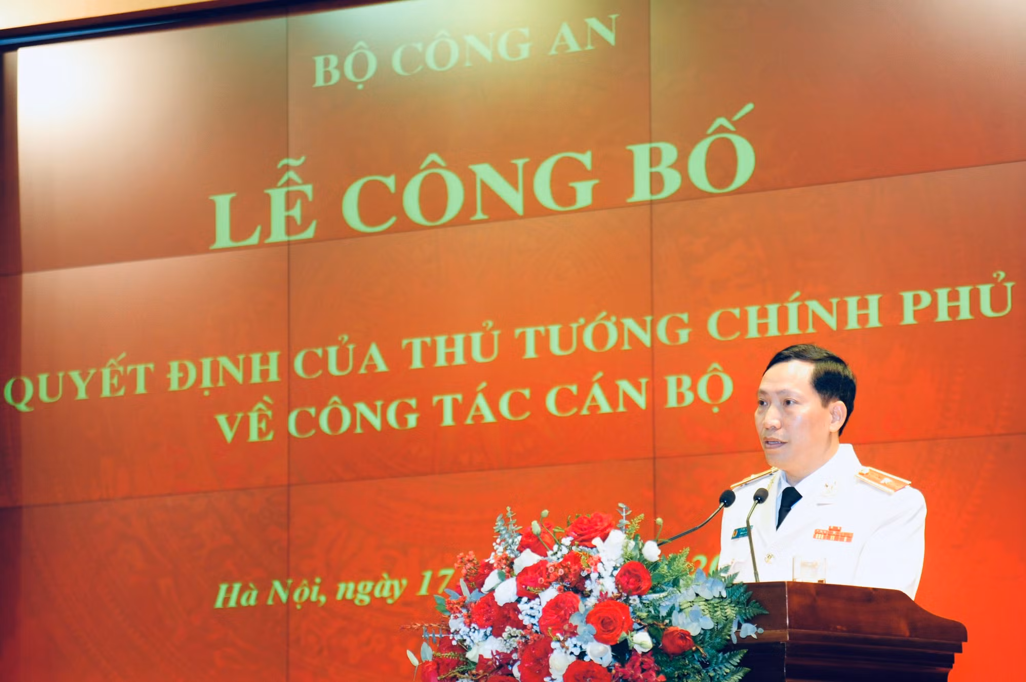 Trao Quyết định nhiệm 2 Thứ trưởng Bộ Công an -0