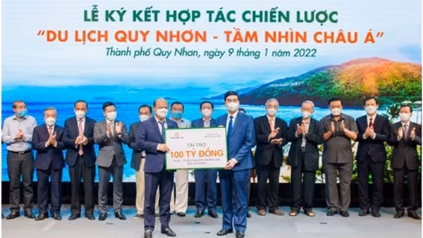 Hưng Thịnh Land tài trợ 100 tỷ đồng đào tạo nhân lực du lịch tại Bình Định