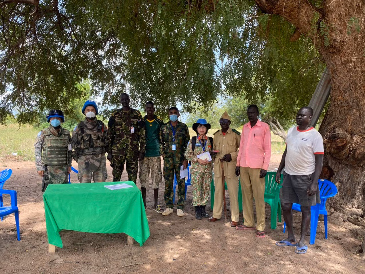 Nữ quan sát viên quân sự Việt Nam tại Nam Sudan kể chuyện đi tuần tra -0