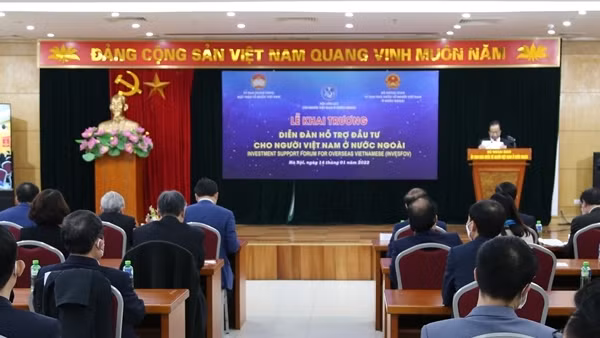 Ra mắt Diễn đàn hỗ trợ đầu tư cho người Việt Nam ở nước ngoài