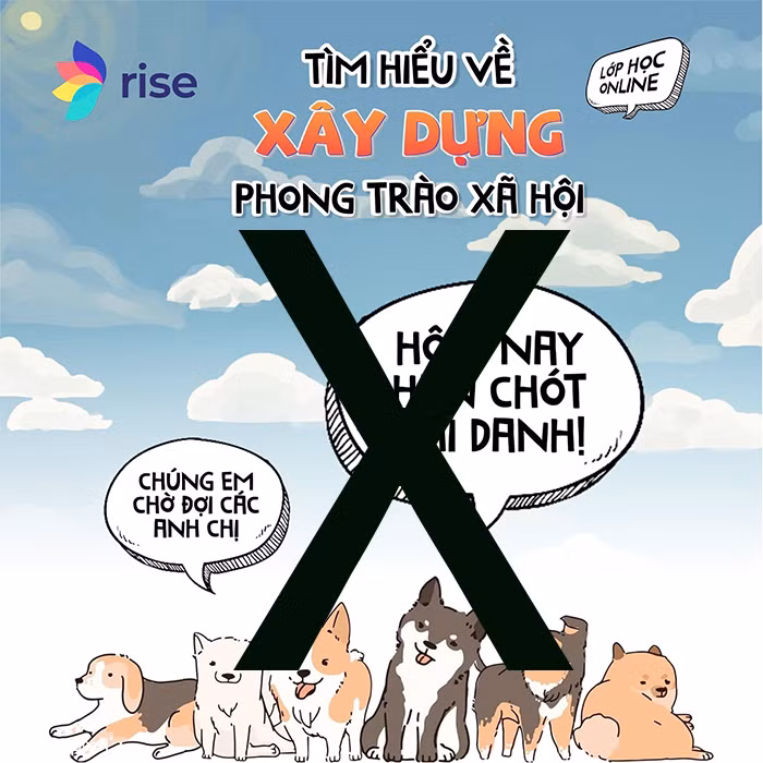 Thực chất những khoá học của các tổ chức ngoại vi RISE, VOICE (bài 2) -0