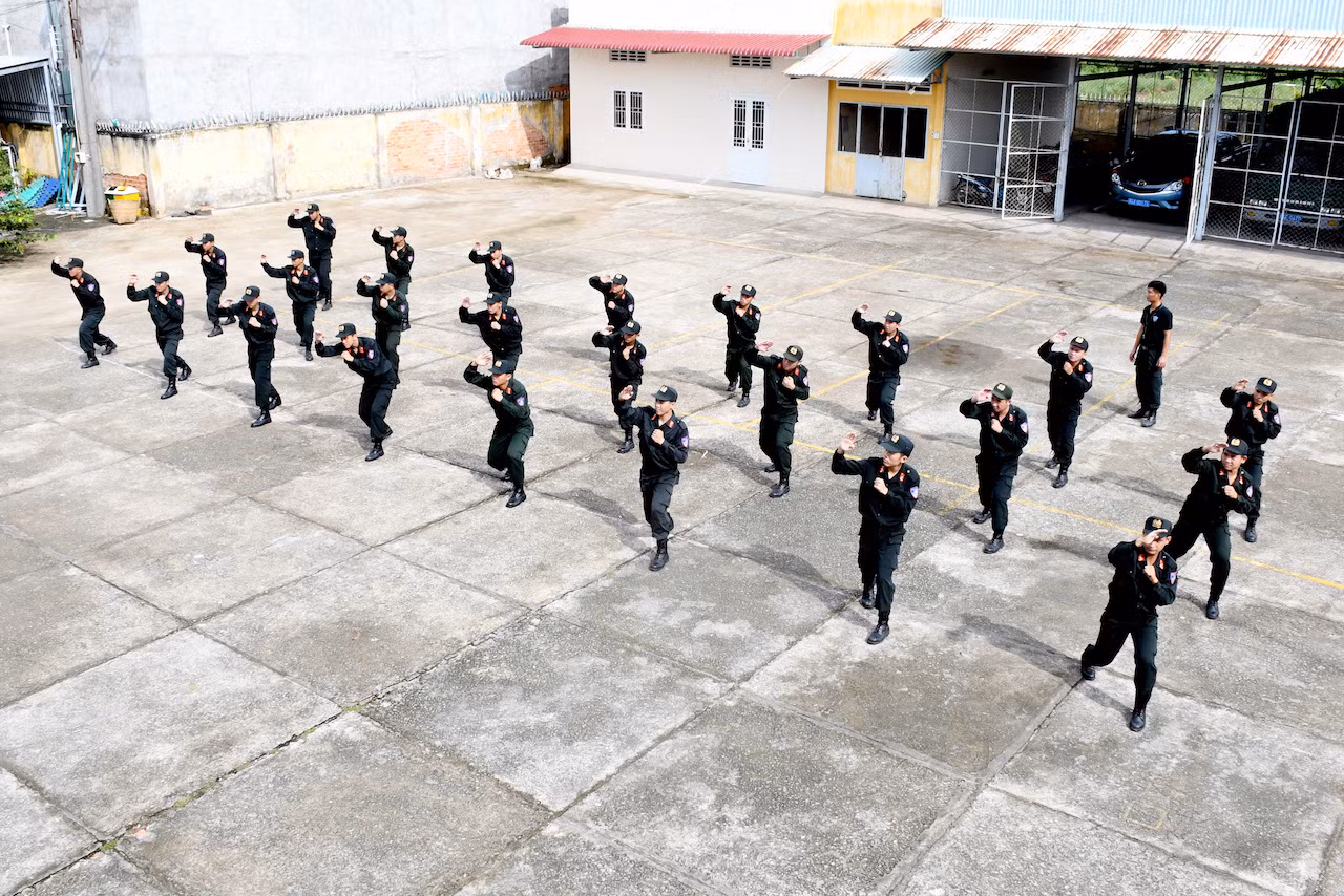 Cảnh sát cơ động Công an tỉnh Trà Vinh “Vì nước quên thân, vì dân phục vụ” -1