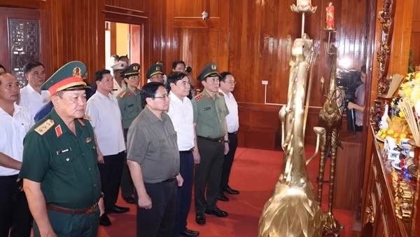 Thủ tướng Phạm Minh Chính tri ân những người làm nên Chiến thắng Điện Biên Phủ