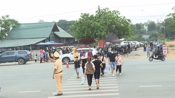 Bảo đảm tốt an ninh, an toàn khu di tích Đền Hùng
