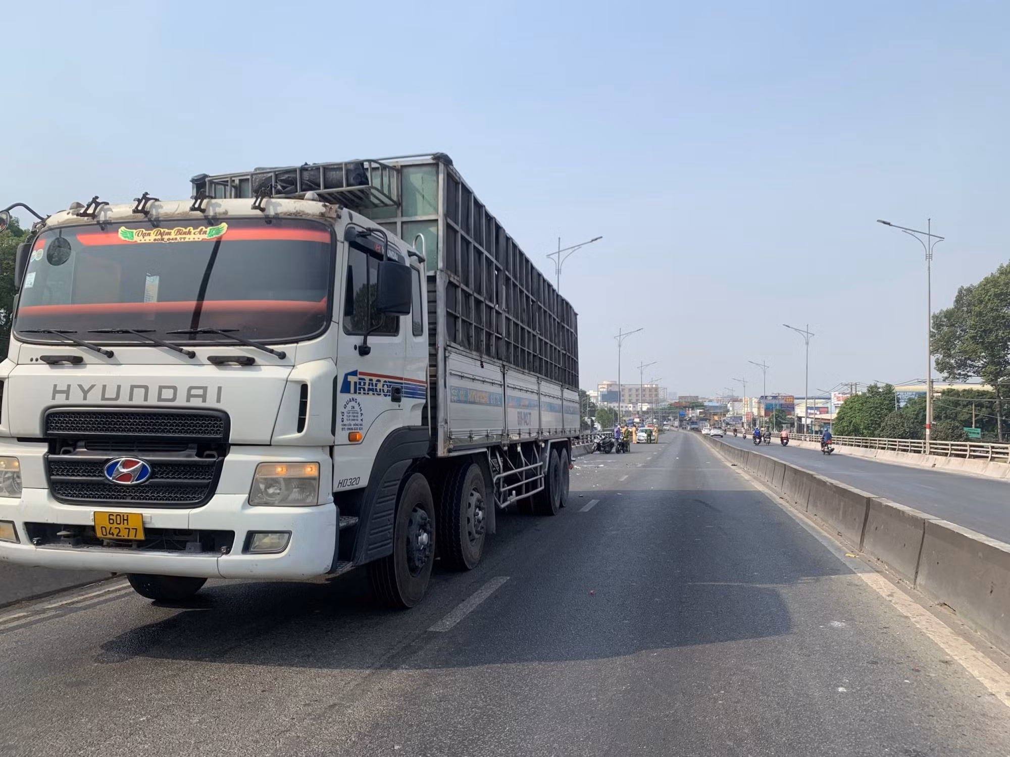 Bắt giam tài xế gây tai nạn làm 2 người tử vong trên cầu vượt -0