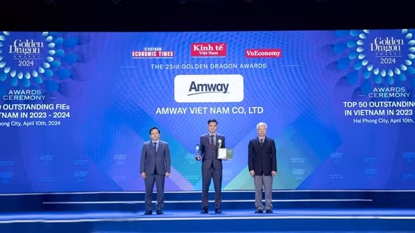 Amway Việt Nam vinh dự là doanh nghiệp FDI phát triển nền kinh tế xanh bền vững