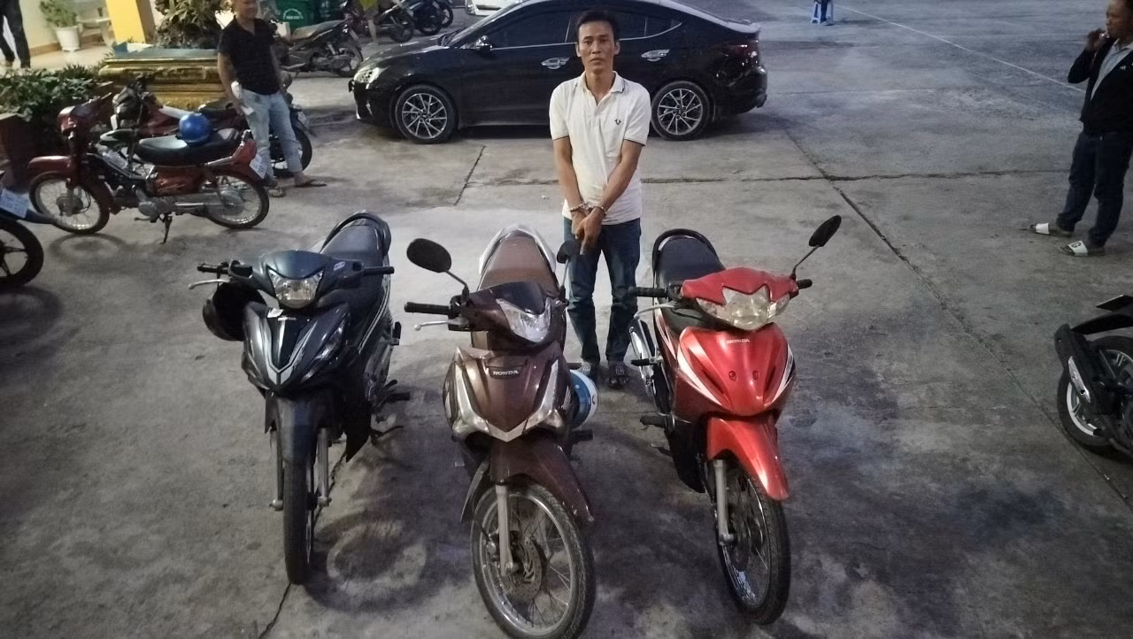 Phá chuyên án cướp xe ôm ngay trong ngày truyền thống Cảnh sát hình sự -0