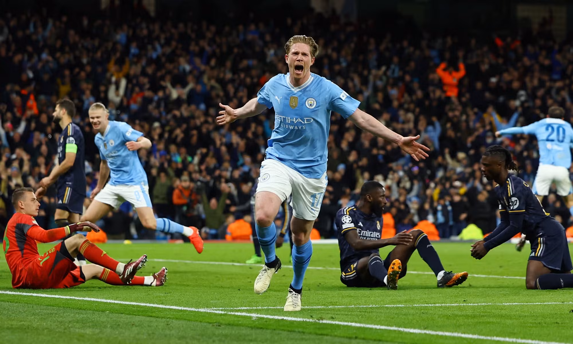 Nước Anh hết đại diện tại bán kết Champions league 2023/2024 -0