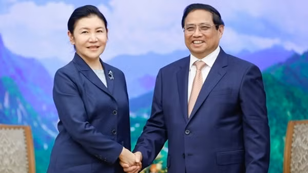 Thủ tướng Phạm Minh Chính tiếp Bộ trưởng Bộ Tư pháp Trung Quốc