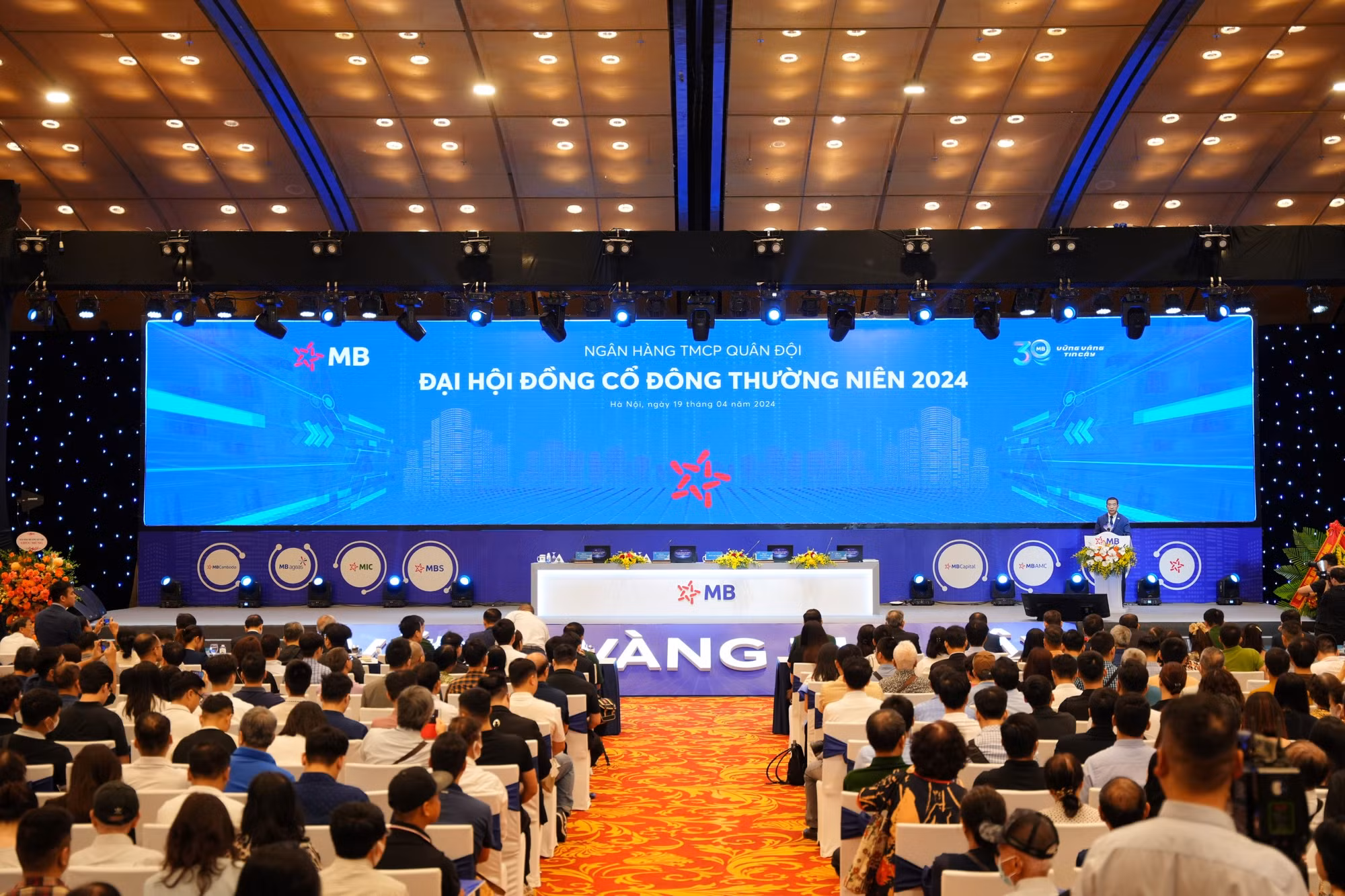 Năm 2024, tổng tài sản MB dự kiến vượt mốc 1 triệu tỷ đồng -0