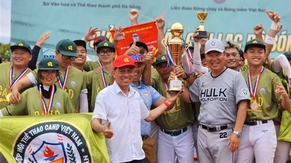 Đội bóng chày CAND vô địch Cúp bóng chày các câu lạc bộ toàn quốc 2024