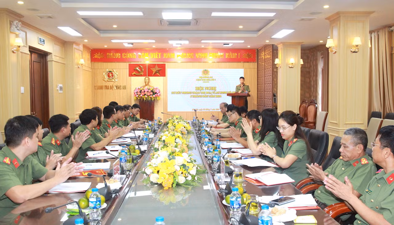Cụm thi đua số 7 phấn đấu hoàn thành vượt mức các chỉ tiêu thi đua -0