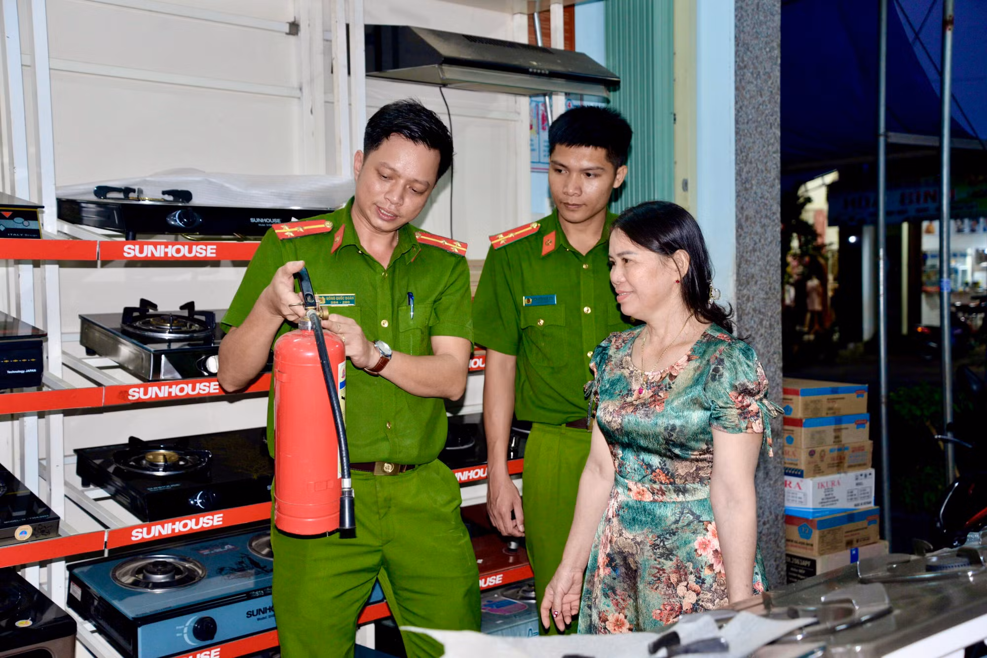Nhân rộng các điểm chữa cháy công cộng tại K’Bang -0