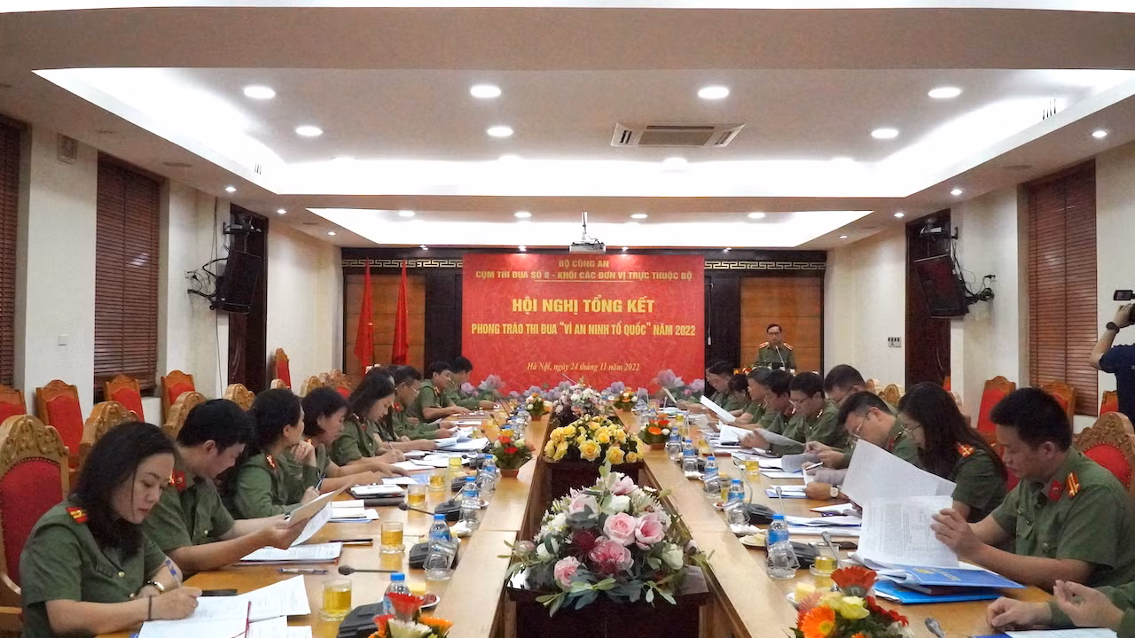 Tổng kết thi đua Cụm thi đua số 8 - Khối các đơn vị trực thuộc Bộ trưởng năm 2022 -0