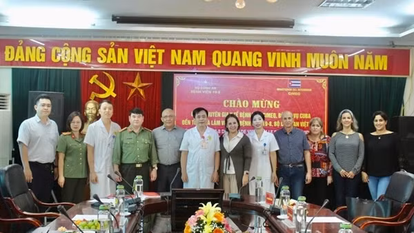 Tăng cường hợp tác trong lĩnh vực y tế giữa Bệnh viện 19-8 và Bệnh viện CIMEQ Cuba
