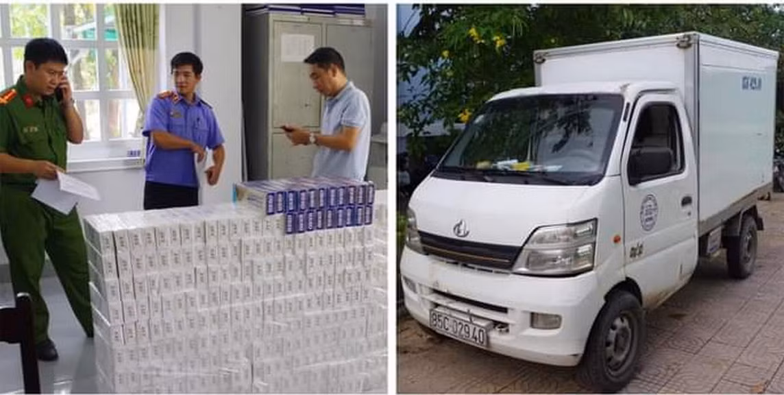 Kiểm tra xe tải nữ tài xế cấm lái 