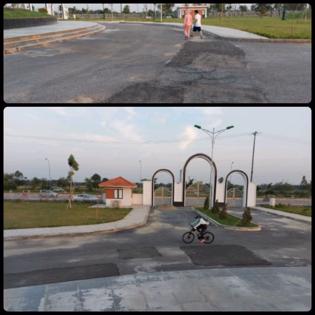 Công viên 40 tỷ vừa đưa vào sử dụng đã hư hỏng nghiêm trọng -0