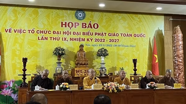 Trên 1.000 đại biểu dự Đại hội đại biểu Phật giáo toàn quốc lần thứ 9