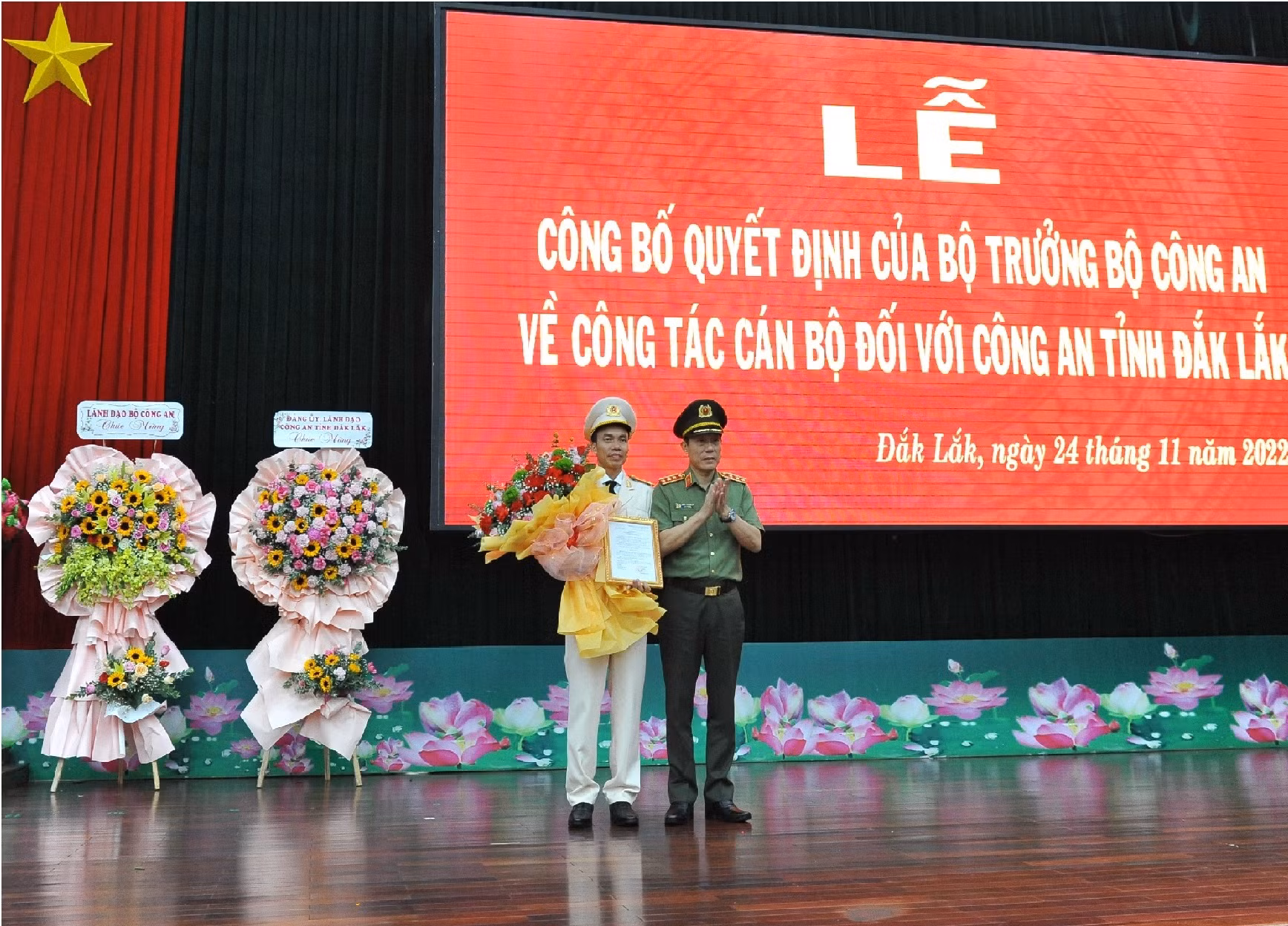 Công an tỉnh Đắk Lắk có tân Phó giám đốc -0
