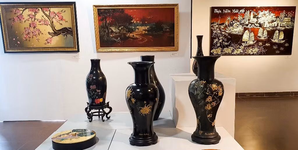 Khai mạc triển lãm “Sản phẩm sơn mài Việt Nam” tại Đà Nẵng -3