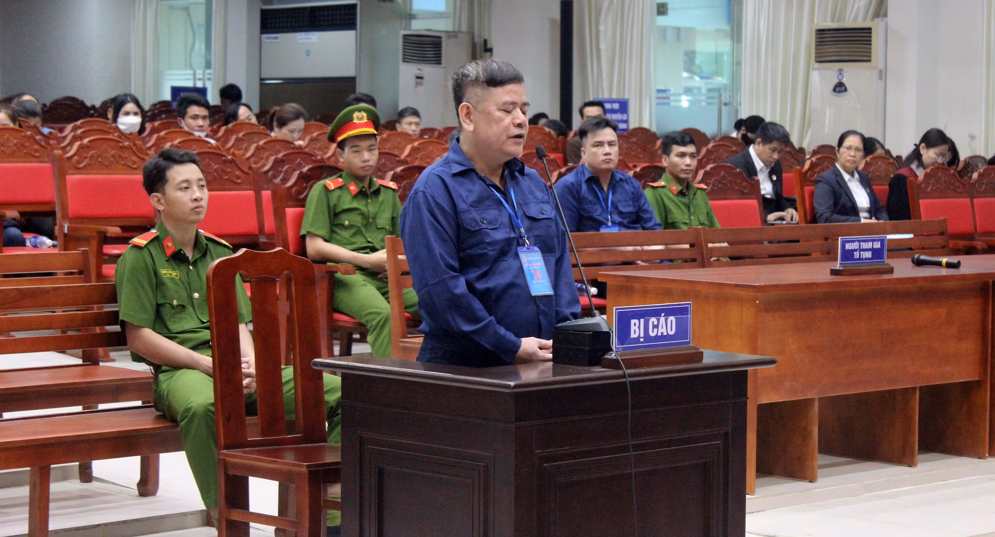 Tuyên án 74 bị cáo trong 