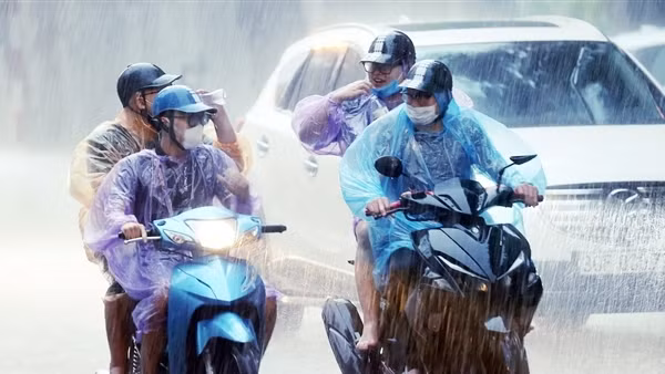 Miền Trung, Tây Nguyên và Nam Bộ mưa to