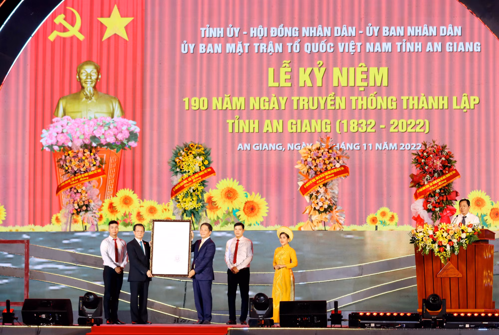 An Giang long trọng tổ chức Lễ kỷ niệm 190 năm thành lập tỉnh -0