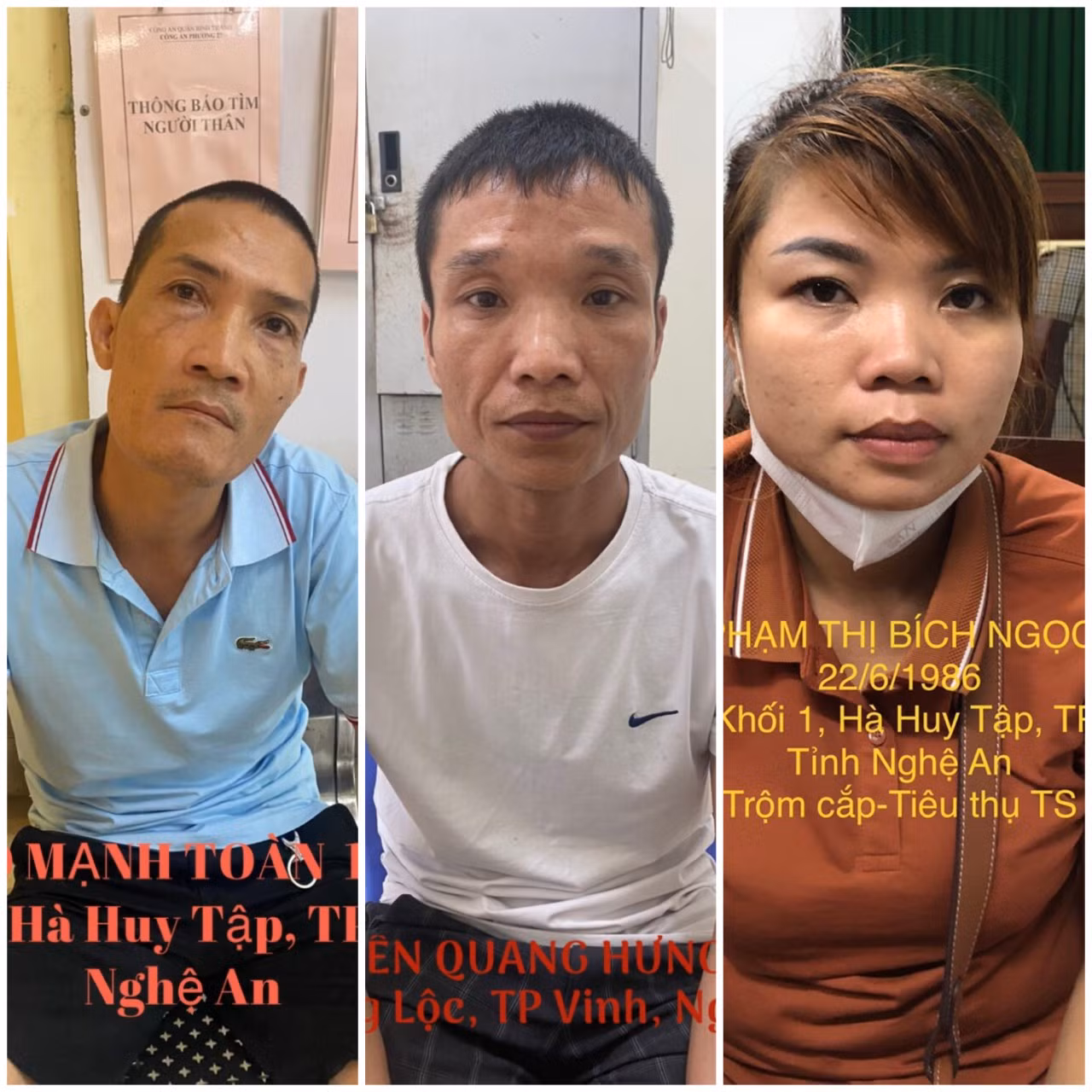 Triệt phá băng trộm liên tỉnh chuyên đột nhập biệt thự, căn hộ cao cấp -0