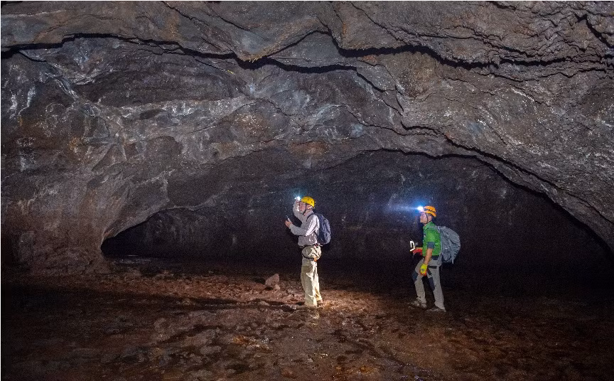 Phát hiện thêm nhánh mới về hang động núi lửa dài nhất Đông Nam Á -0