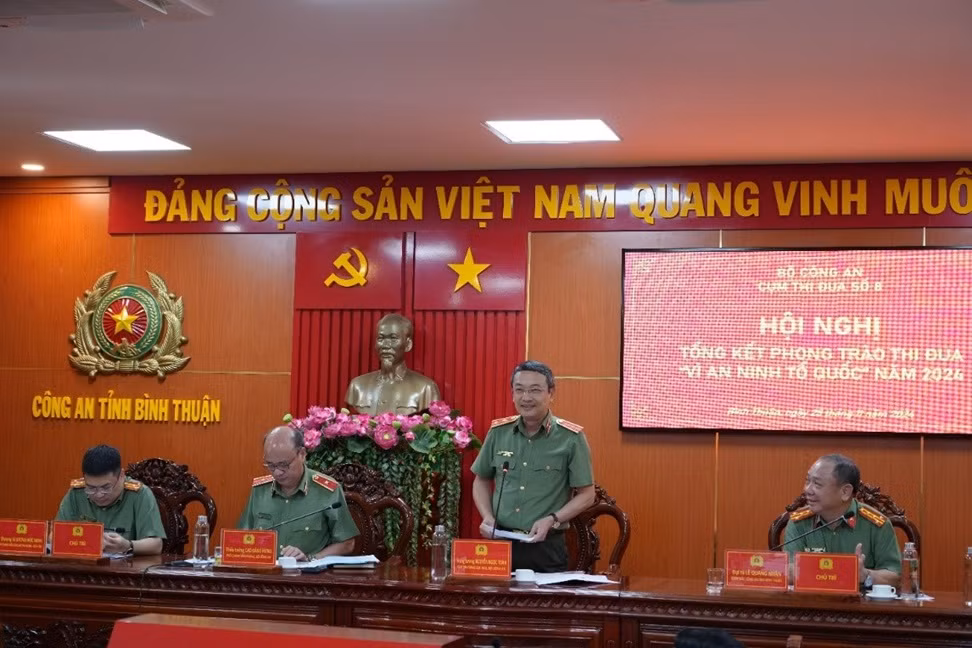 Cụm thi đua số 8 - Bộ Công an tổng kết phong trào thi đua “Vì an ninh Tổ quốc” năm 2024 -0