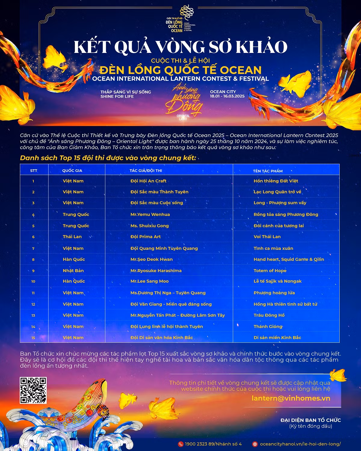 15 thiết kế vào vòng chung kết cuộc thi Đèn lồng quốc tế tại Ocean City -0