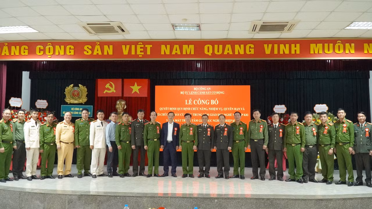 Bộ Tư lệnh CSCĐ có 3 Trung tâm Giáo dục nghề nghiệp -0