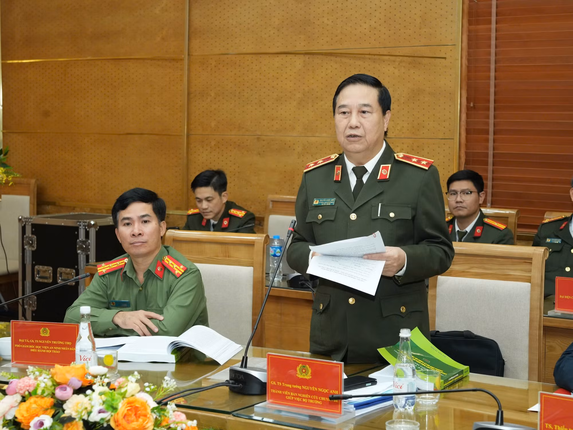Phát huy vai trò nòng cốt của lực lượng CAND trong bảo vệ ANQG và đảm bảo TTATXH -0