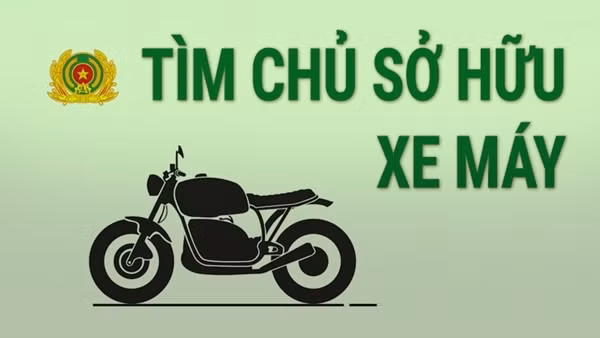 Tìm chủ sở hữu xe máy