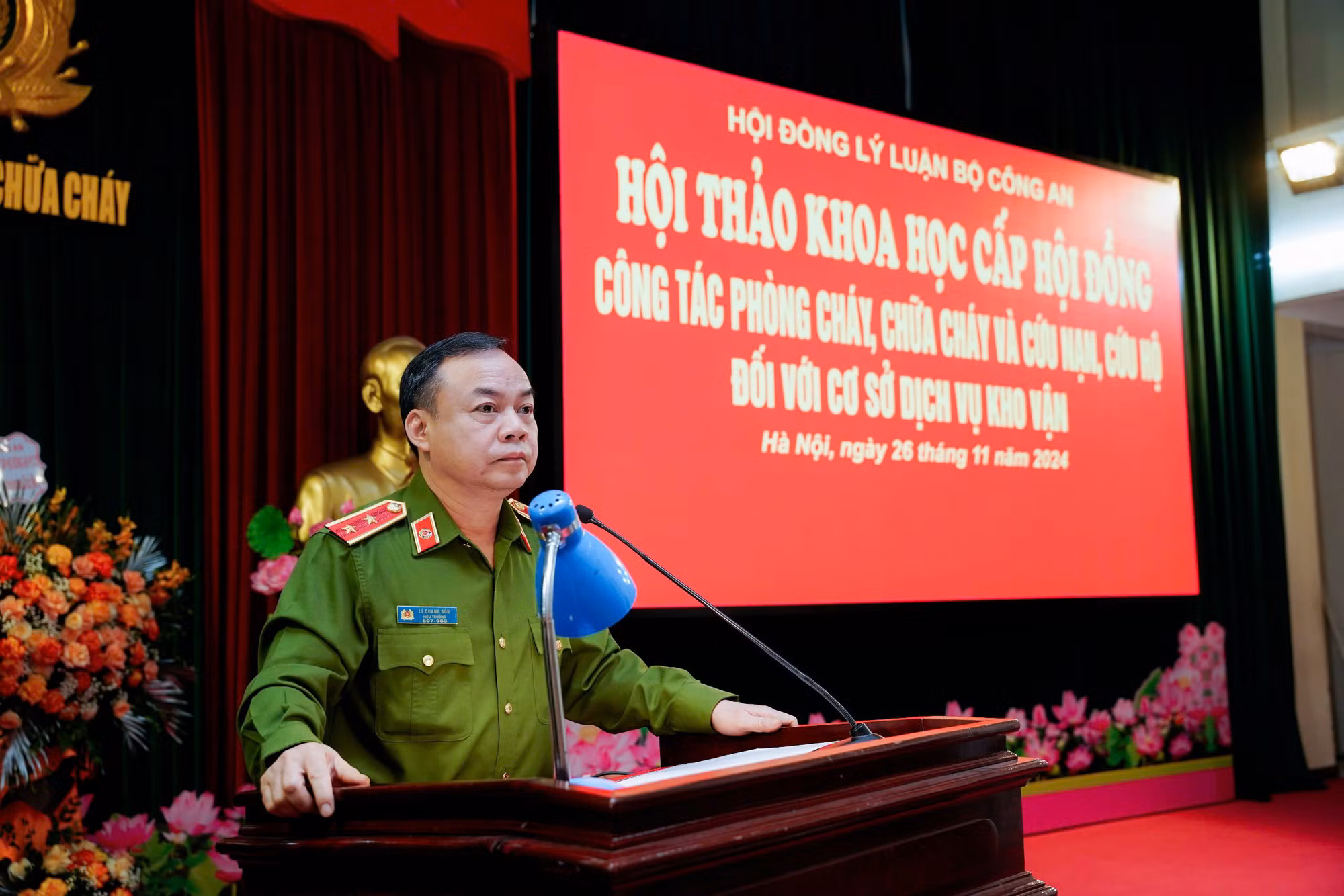 Đẩy mạnh ứng dụng khoa học-công nghệ trong bảo đảm an toàn PCCC&CNCH đối với cơ sở dịch vụ kho vận -0