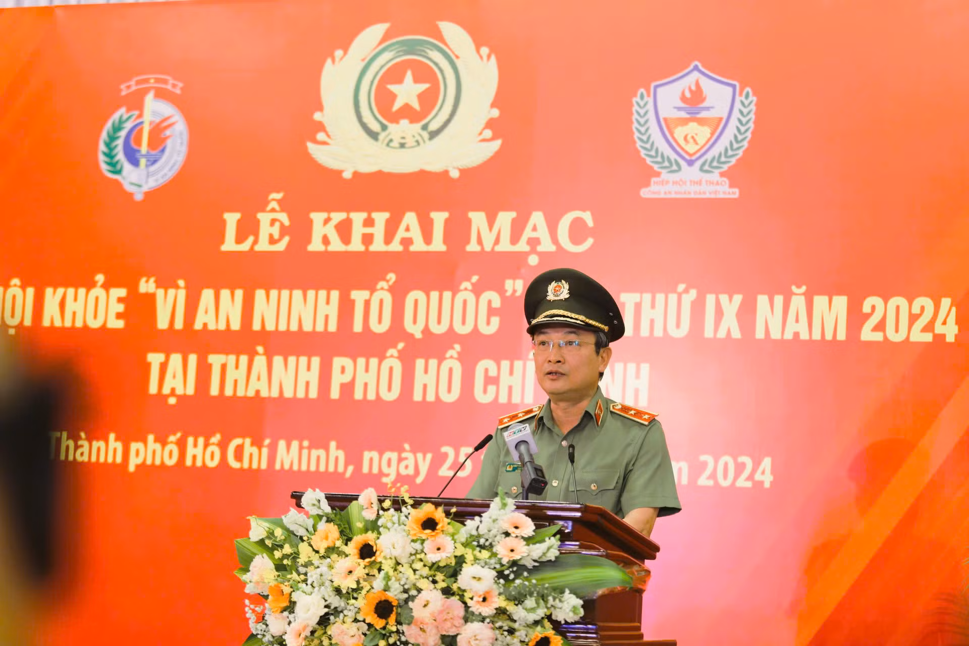 Đại hội khỏe “Vì an ninh Tổ quốc” đánh giá tình hình phát triển phong trào thể dục, thể thao trong CAND -0