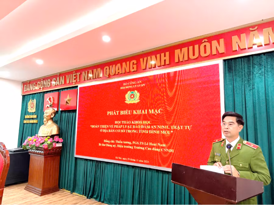 Hoàn thiện pháp luật về đảm bảo ANTT ở địa bàn cơ sở trong tình hình mới -0