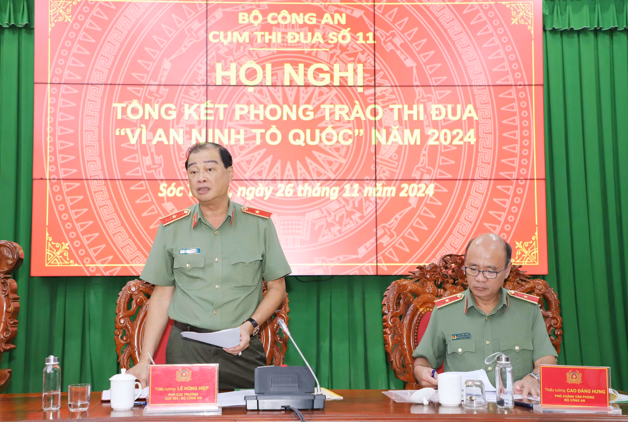 Cụm thi đua số 11 bảo đảm ANTT trong mọi tình huống -0