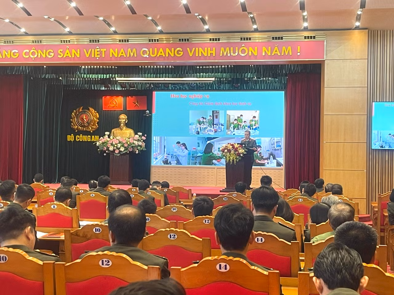 Tập huấn nâng cao kỹ năng sử dụng các phương tiện kỹ thuật nghiệp vụ và hóa chất cho Công an các đơn vị, địa phương -0