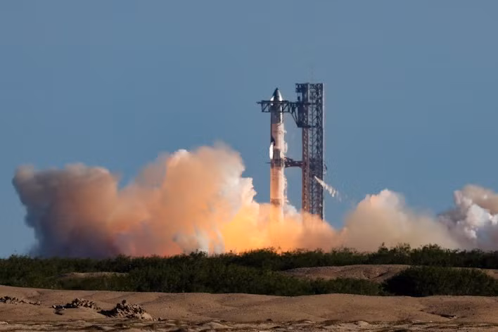 Ông Trump tham dự buổi phóng thử Starship lần 6 -0