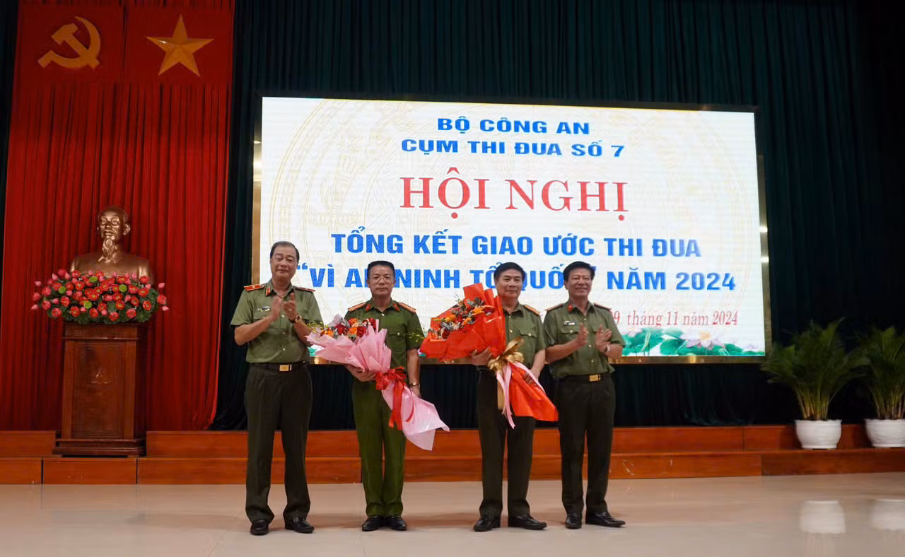 Cụm thi đua số 7 – Bộ Công an, tổng kết phong trào thi đua Vì an ninh Tổ quốc năm 2024