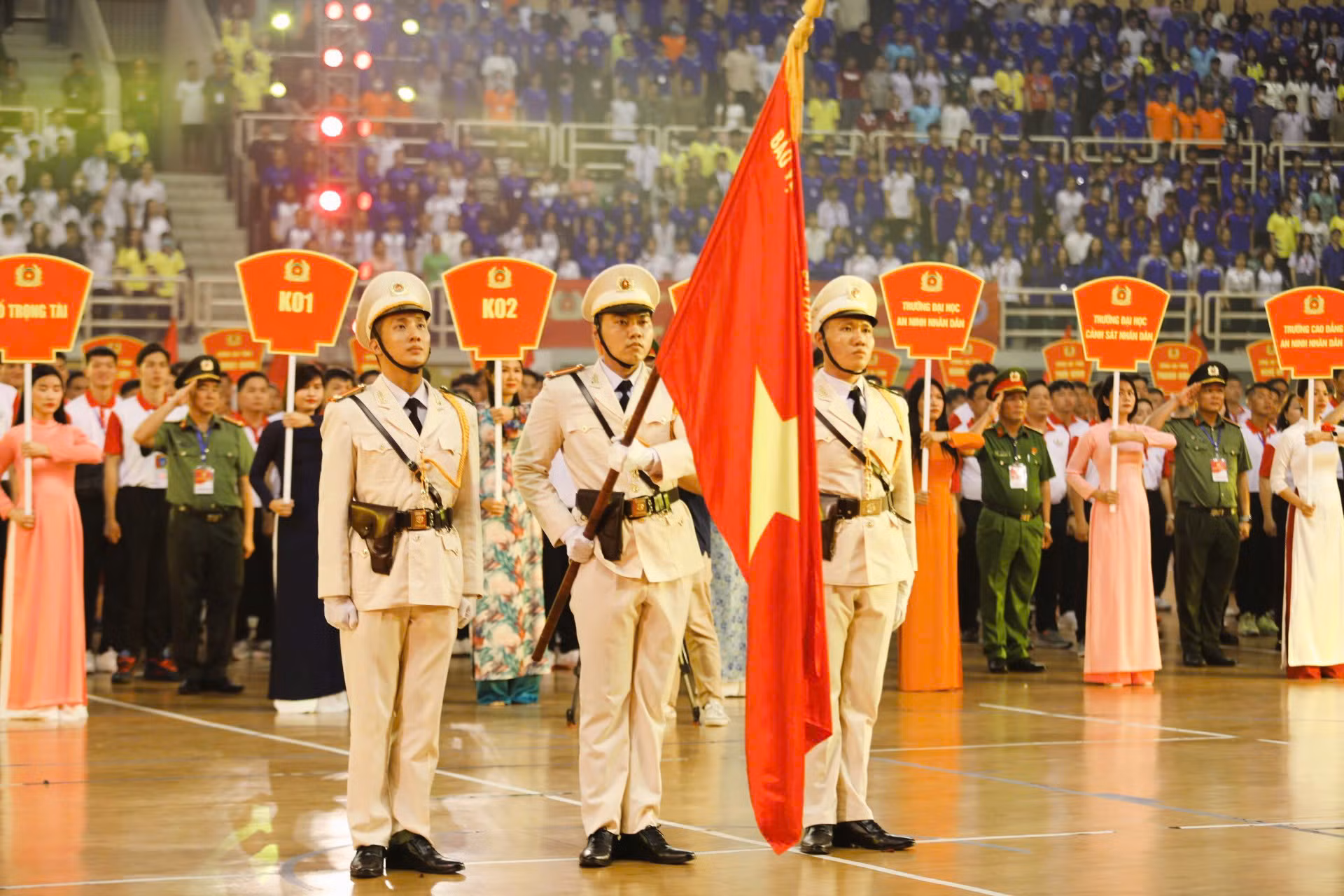 Đại hội khỏe “Vì an ninh Tổ quốc” đánh giá tình hình phát triển phong trào thể dục, thể thao trong CAND -0