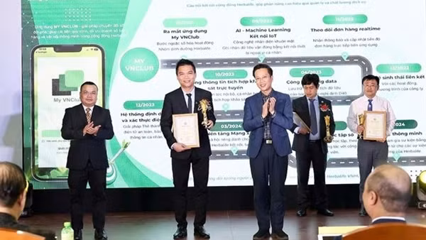 Herbalife Việt Nam đạt giải thưởng “Top Công nghiệp 4.0 Việt Nam 2024” với My VNClub