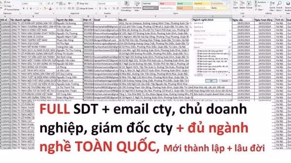 Thâm nhập chợ đen data